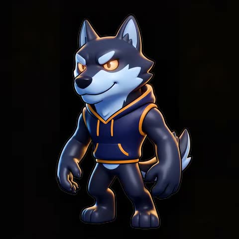 RYN, the GRYND wolf
